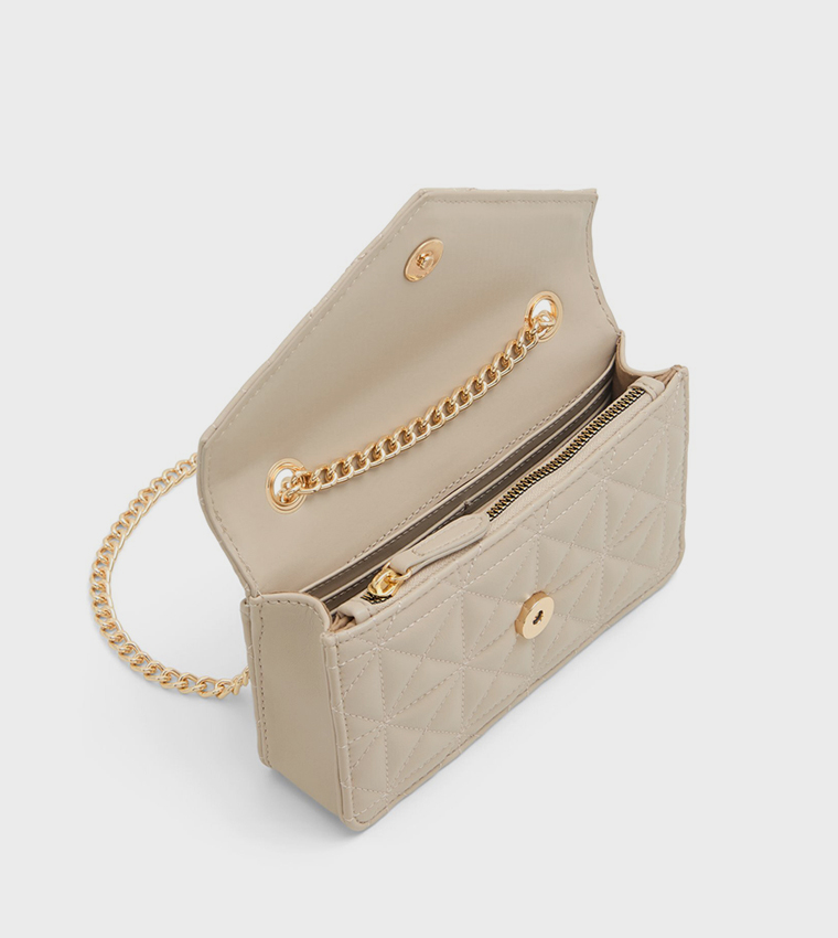 CRAZE Quilted Crossbody Bag