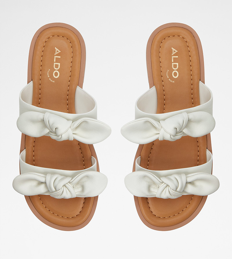 صندل كريكسيد فلات مزين بعقدة 