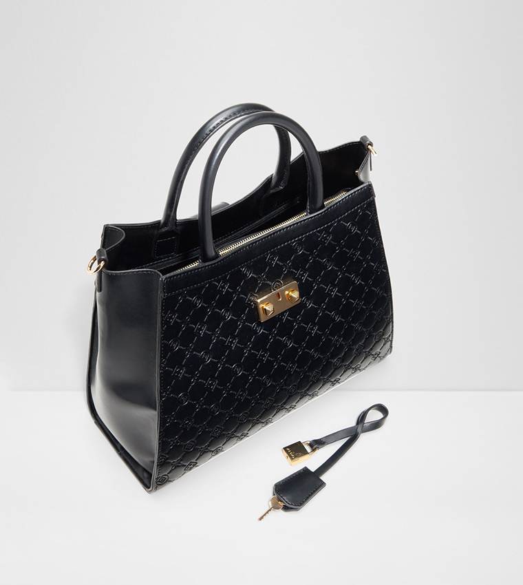 CRELALLY Self Patterned Tote Bag