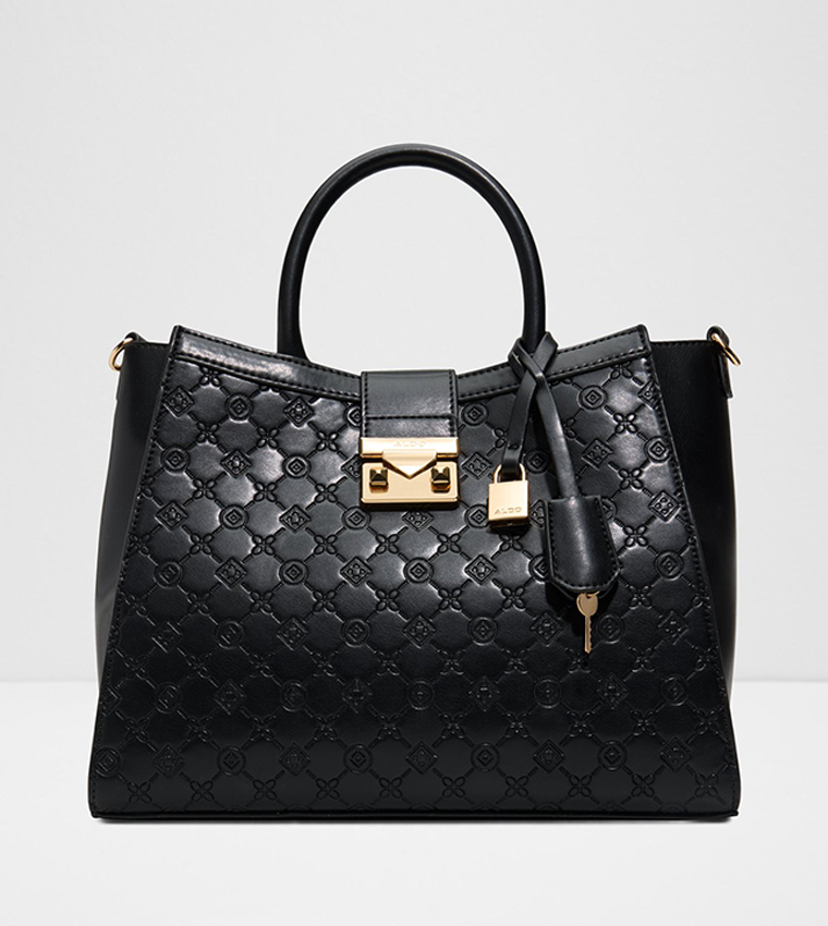 CRELALLY Self Patterned Tote Bag