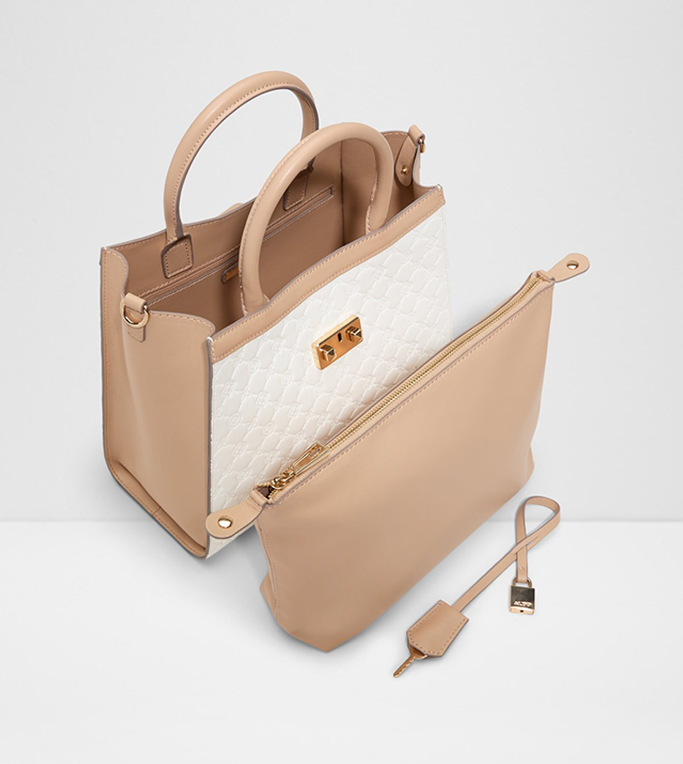 CRELALLY Self Patterned Tote Bag