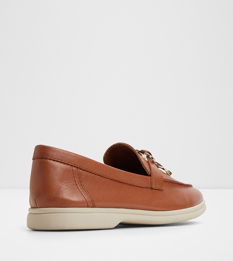 CRERAS Metal Accent Loafers
