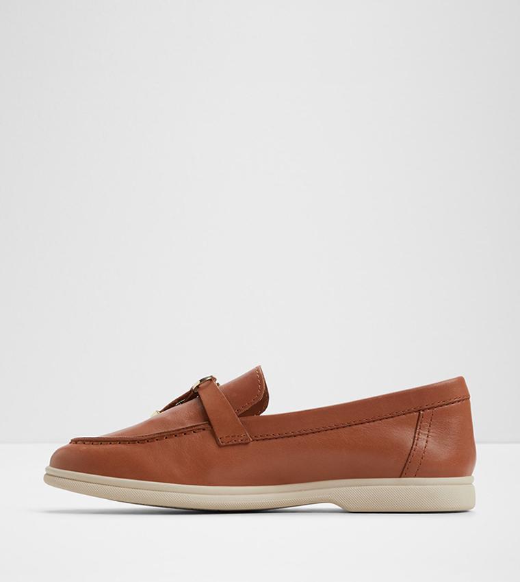CRERAS Metal Accent Loafers