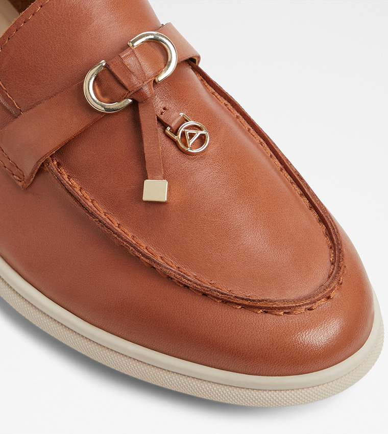 CRERAS Metal Accent Loafers