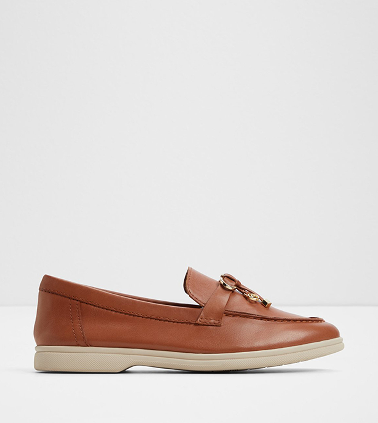 CRERAS Metal Accent Loafers
