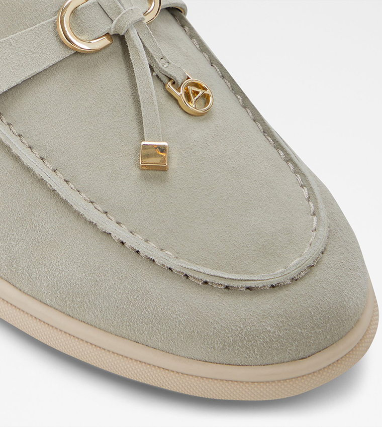CRERAS Metal Accent Loafers