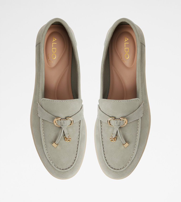CRERAS Metal Accent Loafers