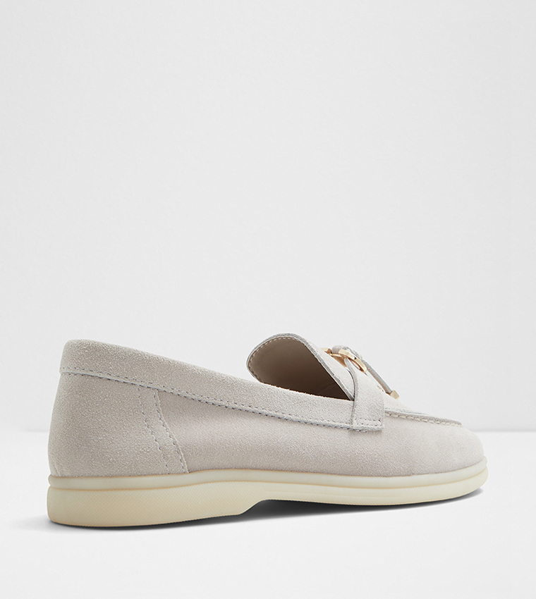 CRERAS Metal Accent Loafers
