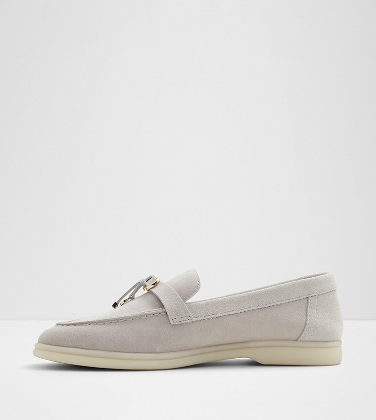 CRERAS Metal Accent Loafers