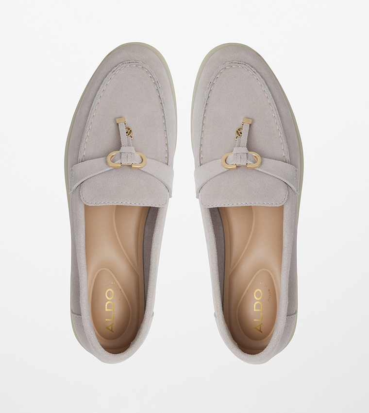 CRERAS Metal Accent Loafers