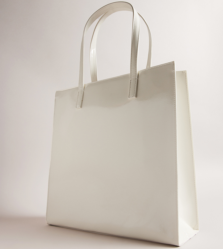 CRINKON Logo Detail Mini Tote Bag