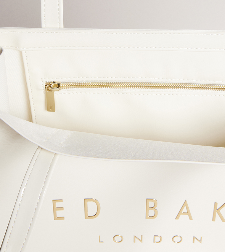 CRINKON Logo Detail Mini Tote Bag
