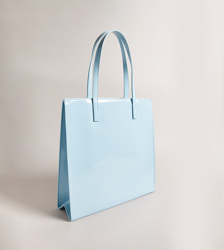 CRINKON Logo Detail Mini Tote Bag