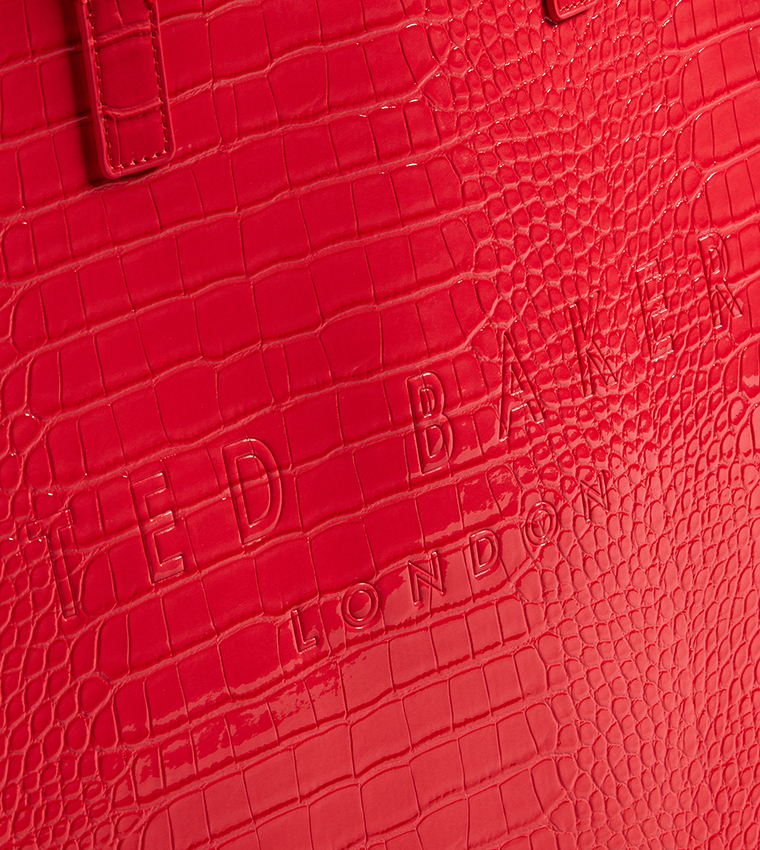 CROCCON Textured Mini Tote Bag
