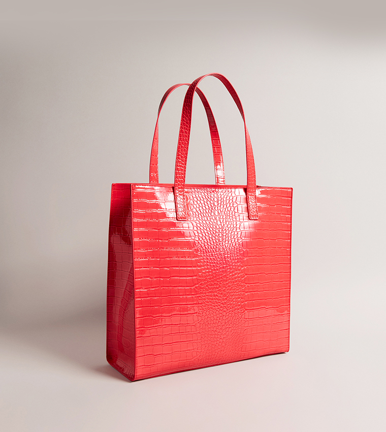 CROCCON Textured Mini Tote Bag
