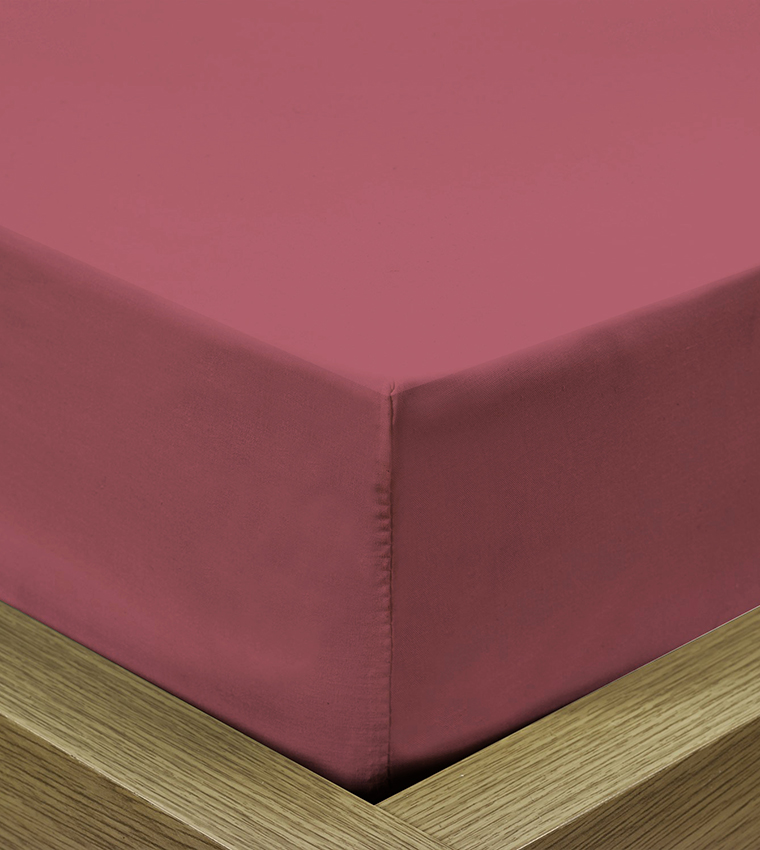 3 قطع شرشف سرير سوبر كينج فائق النعومة مع 2 غطاء وسادة ، موف ، 200x200 + 30 سم