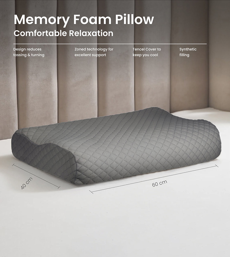 Home classics outlet memory foam pillow