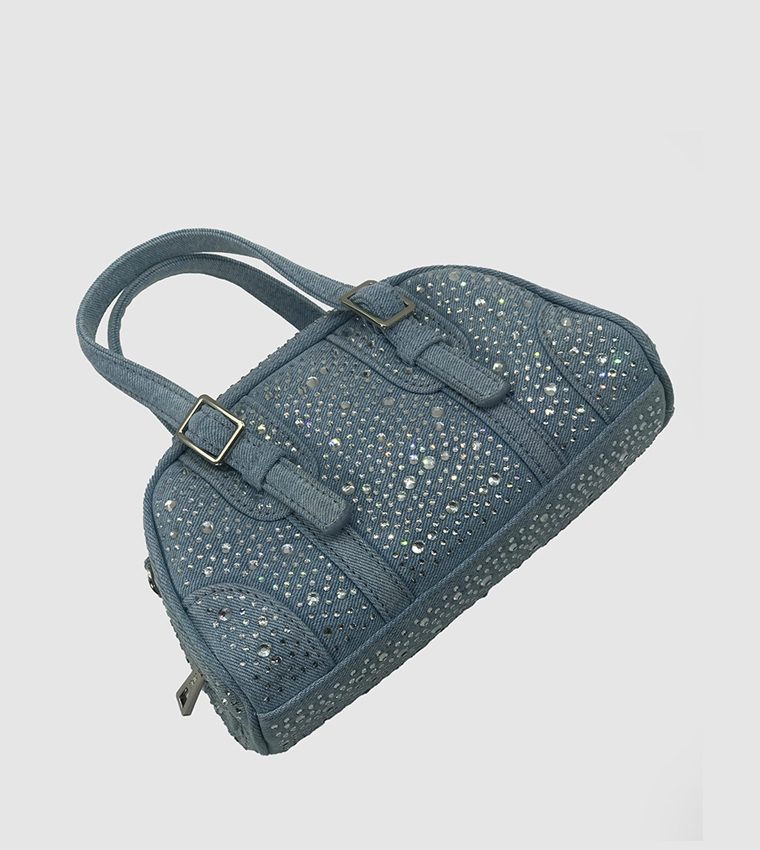 Embellished Bowling Bag
