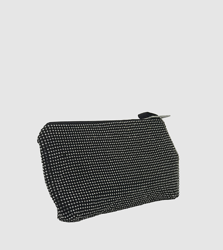 Stone Embellished Clutch Bag