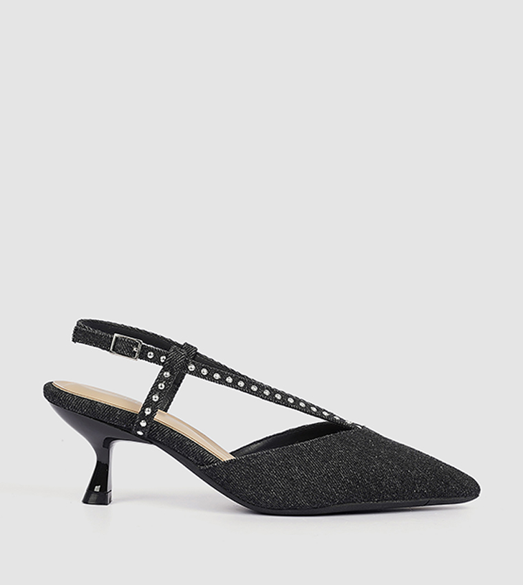 Pointed Toe Slingback Pumps