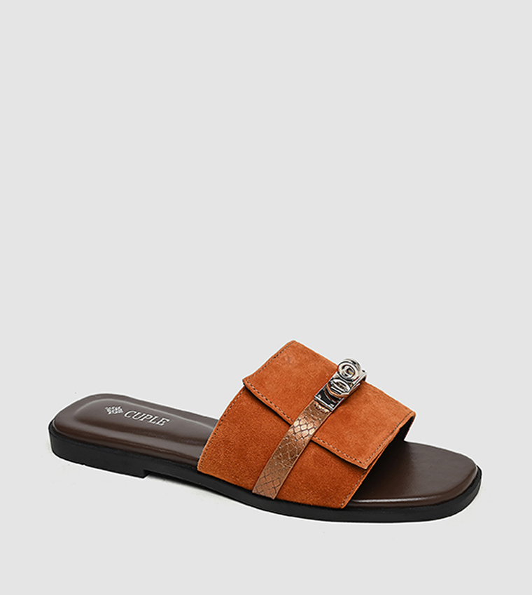 Accessorized Flat Sandals