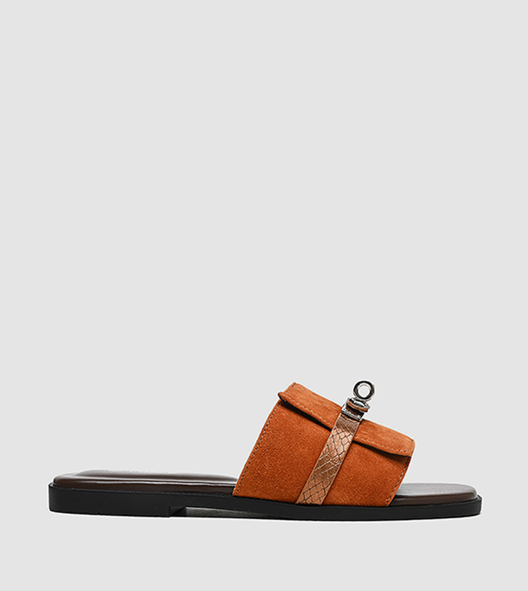 Accessorized Flat Sandals