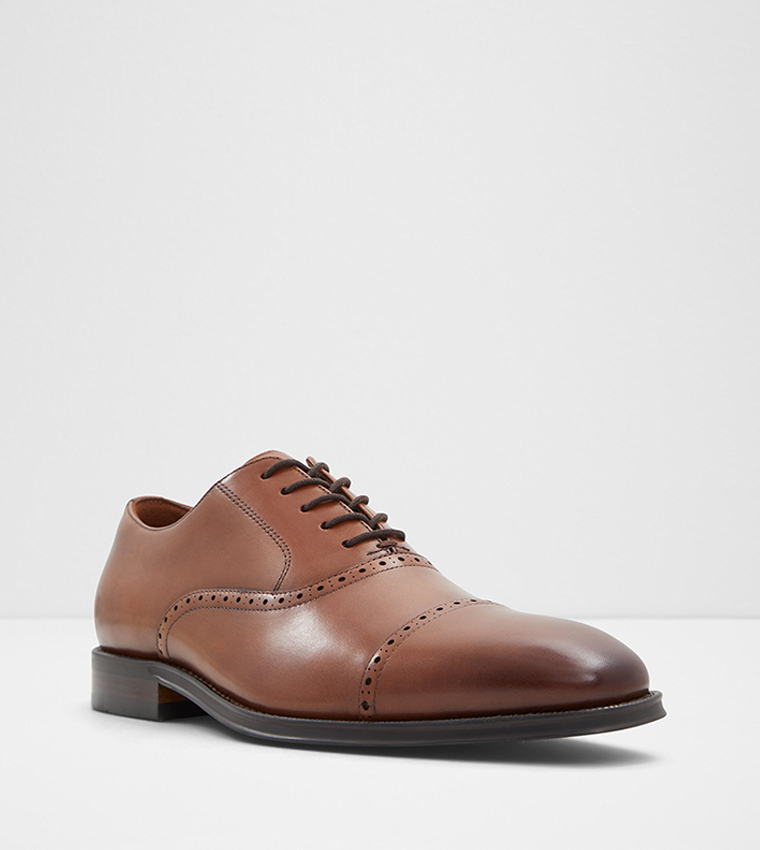 Buy Aldo CUNNINGHAM Oxford Shoes In Cognac 6thStreet UAE