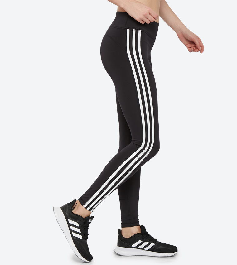 steamer Vague Melting Buy Adidas Believe 3 Stripes Elastic Waistband Tights Black CW0494 In Black  | 6thStreet Bahrain