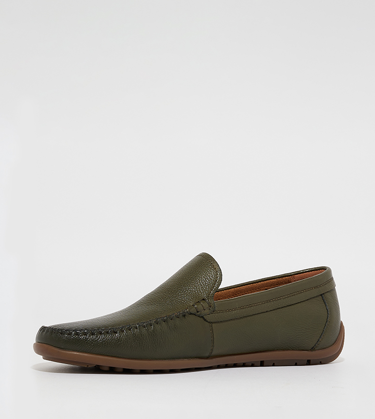 ARTHUR Textured Slip-On Loafers