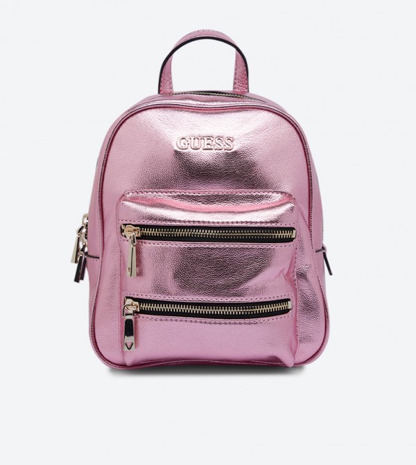 zip around back detail backpack