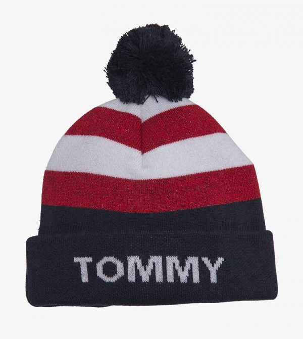 tommy hilfiger bobble hat mens