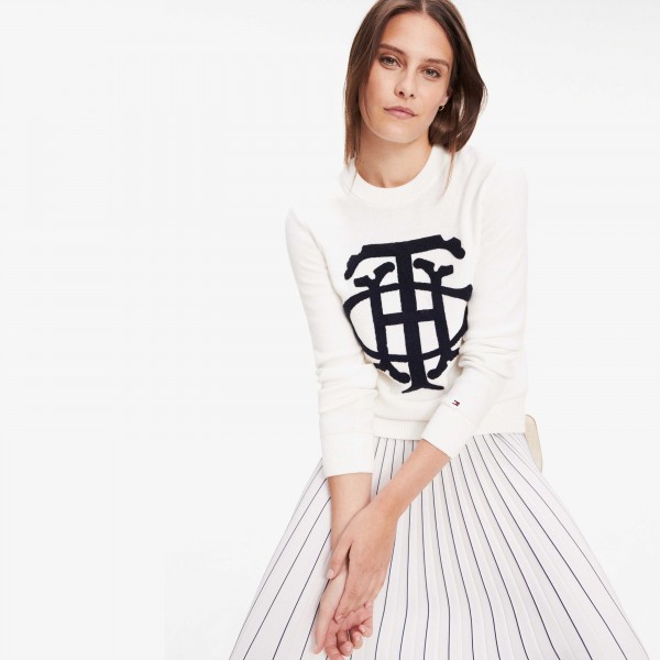 tommy hilfiger crest jumper