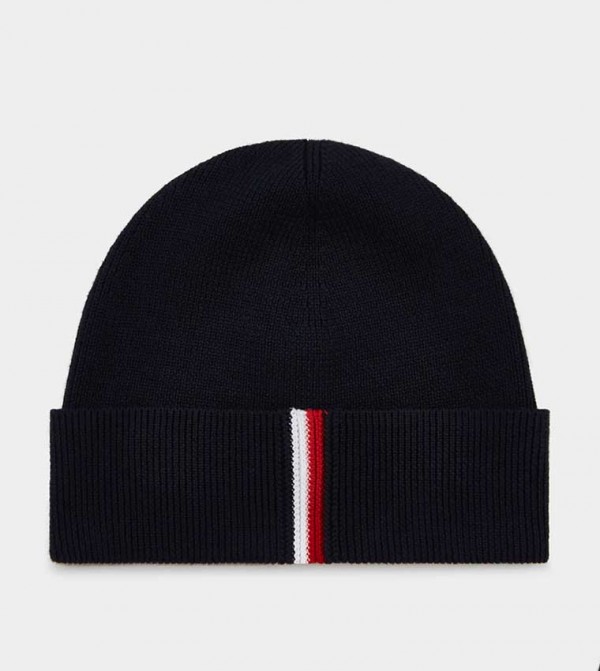 black tommy hilfiger beanie