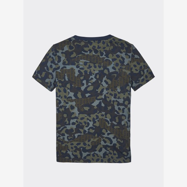 camouflage print t shirt