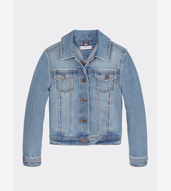 tommy hilfiger denim trucker jacket
