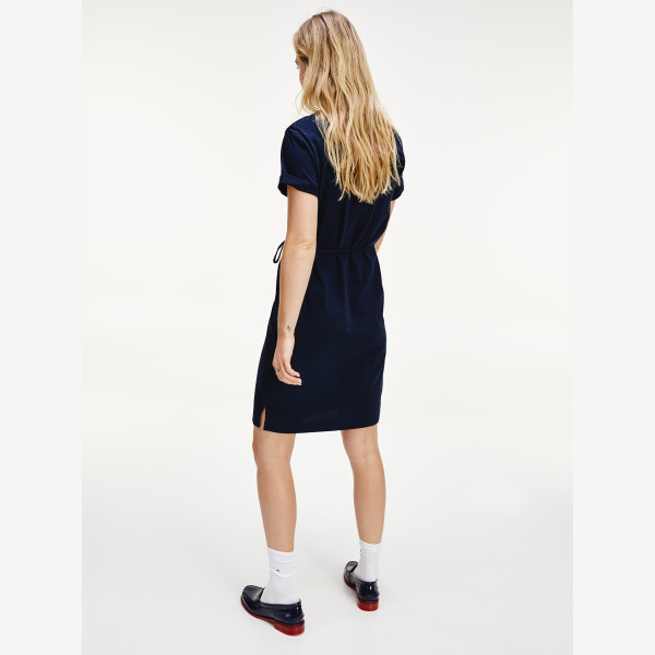 drawstring t shirt dress