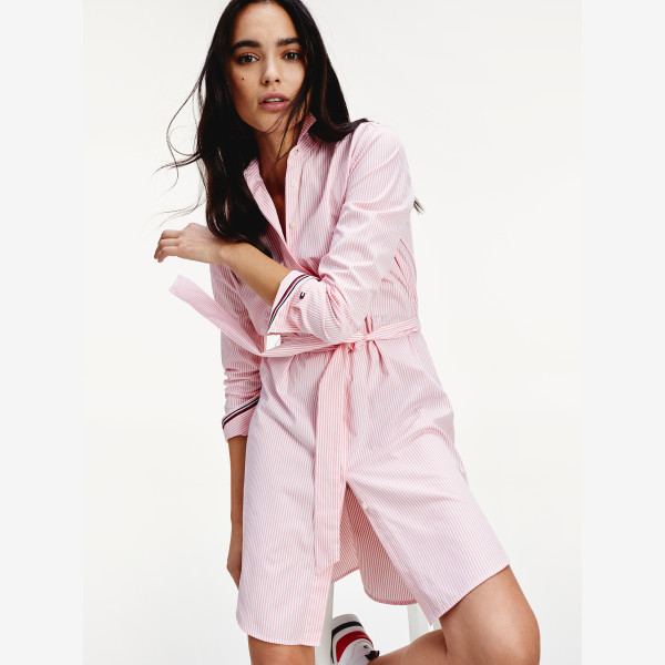 tommy hilfiger essential shirt dress