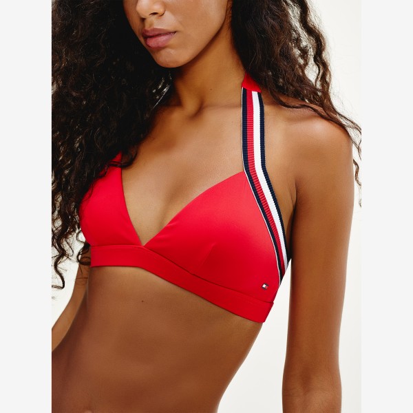 tommy hilfiger red bikini top