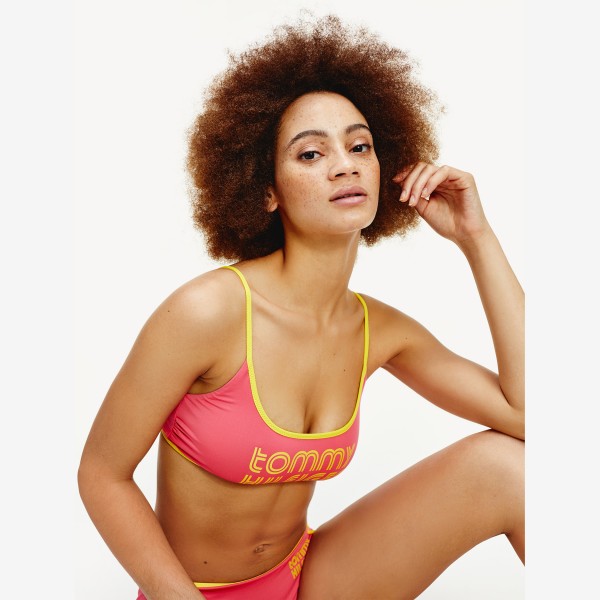 tommy hilfiger pink bikini