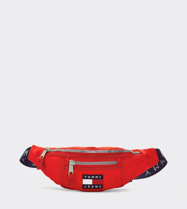 fanny pack tommy hilfiger red