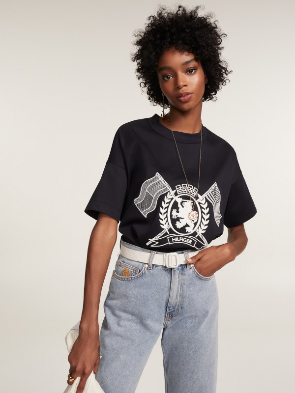 tommy hilfiger boyfriend t shirt