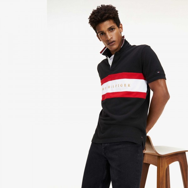 tommy hilfiger wicking polo