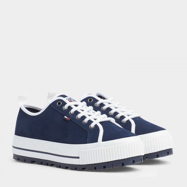 suede tommy hilfiger trainers womens