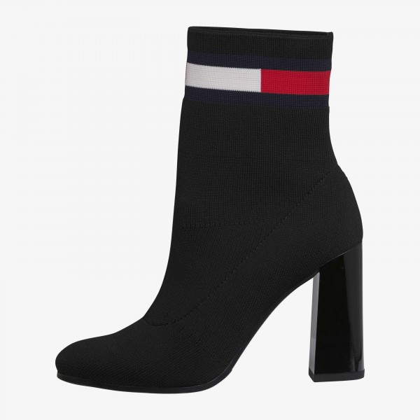 tommy hilfiger sock boots navy