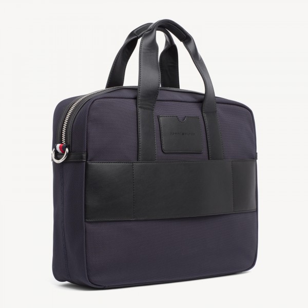 tommy hilfiger elevated laptop bag