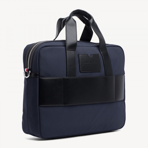 tommy hilfiger elevated laptop bag