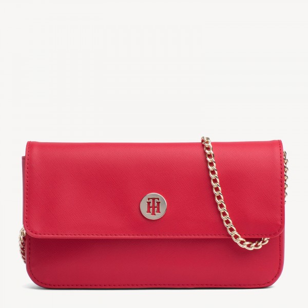 tommy hilfiger monogram crossover bag