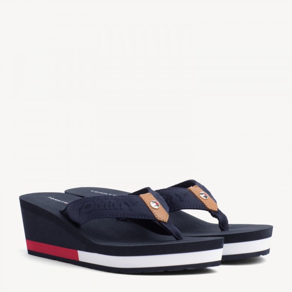 tommy hilfiger wedge beach sandals