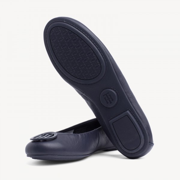 tommy hilfiger ballerina navy