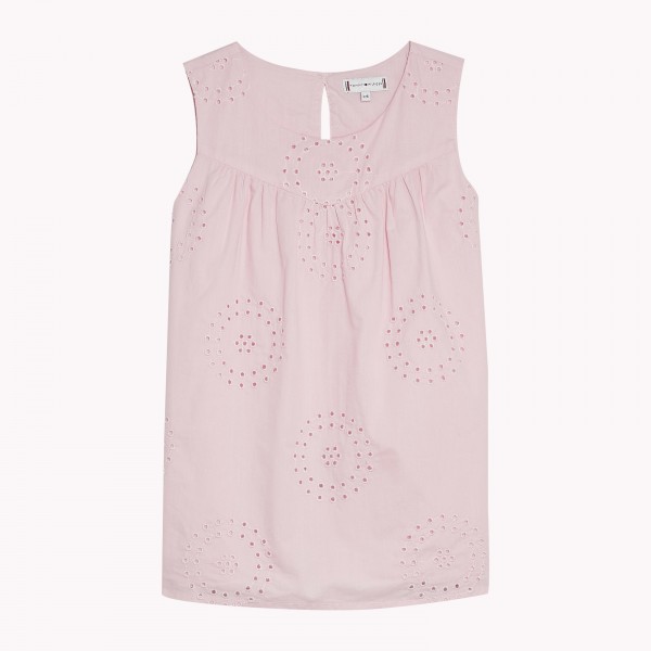 baby pink tommy hilfiger top